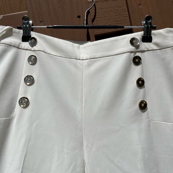 BAR III highwaisted Pant in Lily White - Picture 3 of 6